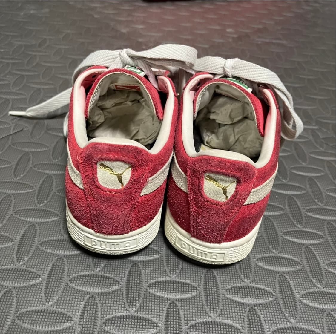 [230] 푸마 스웨이드 클래식 스니커즈 레드 상품이미지2