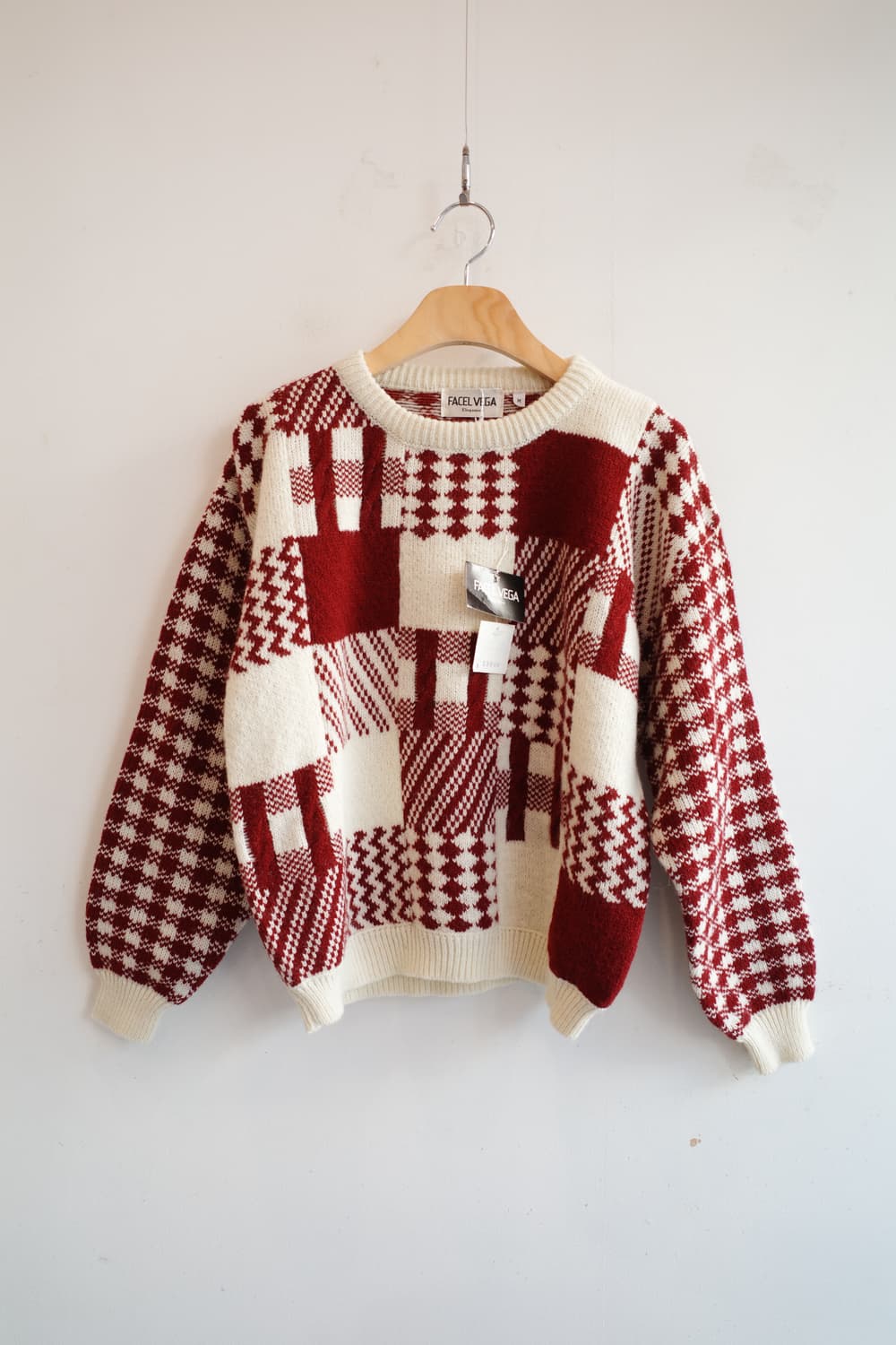 Japan brand 울 패턴 니트 (새상품) 상품이미지1