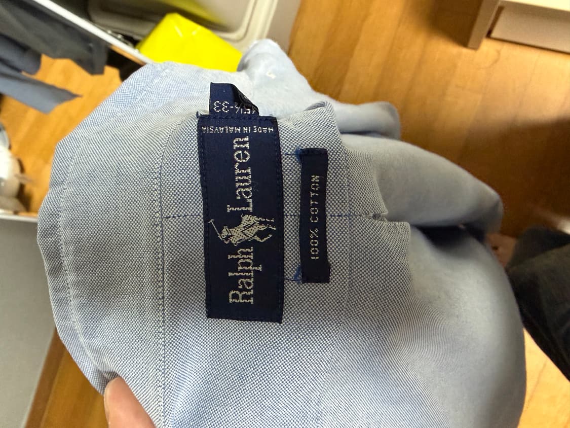 폴로 스카이블루 셔츠  상품이미지4