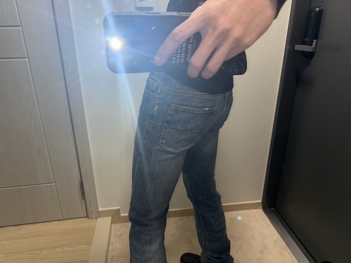 Dior homme 07SS hedi slimane blue jeans 상품이미지7