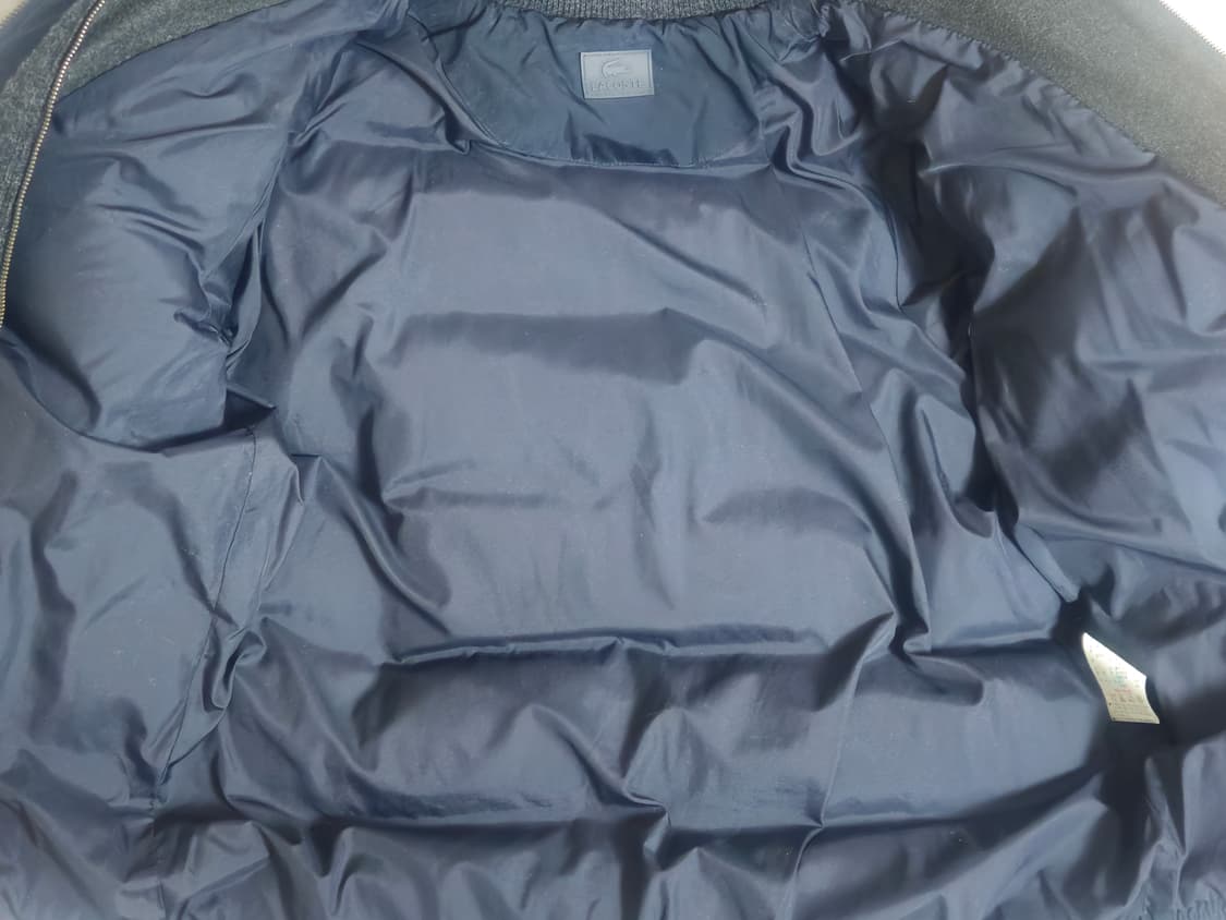 라코스테 여성 니트카라 패딩 점퍼 네이비 34 상품이미지6