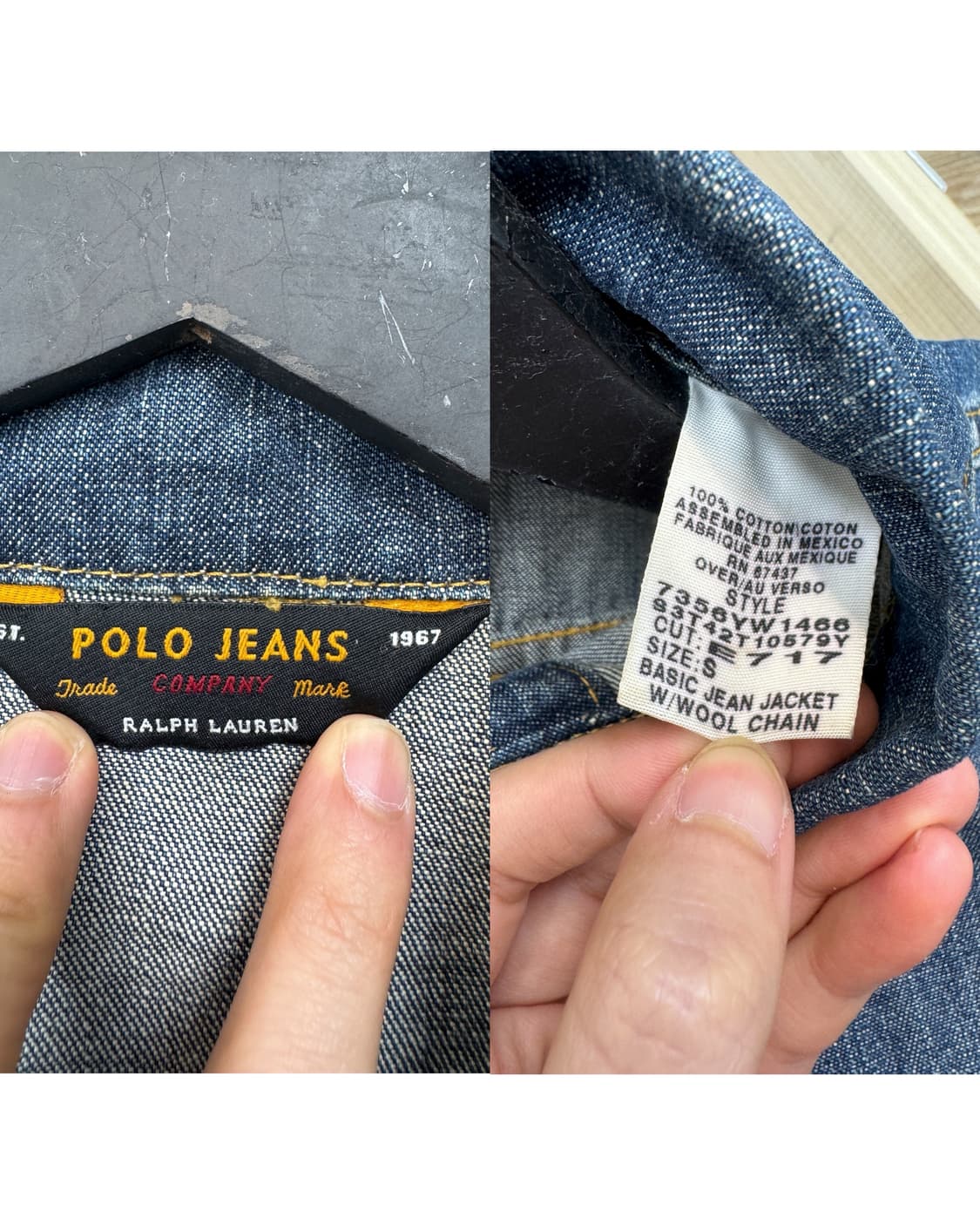 폴로 진스 컴퍼니 스타 앤 스트라이프 데님 자켓 상품이미지7