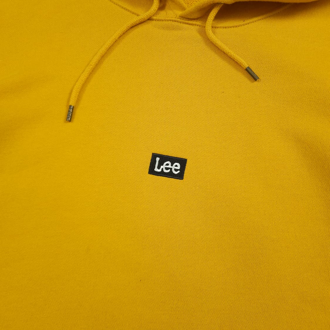 XL(105) LEE 로고 후드티 머스타드컬러 상품이미지3
