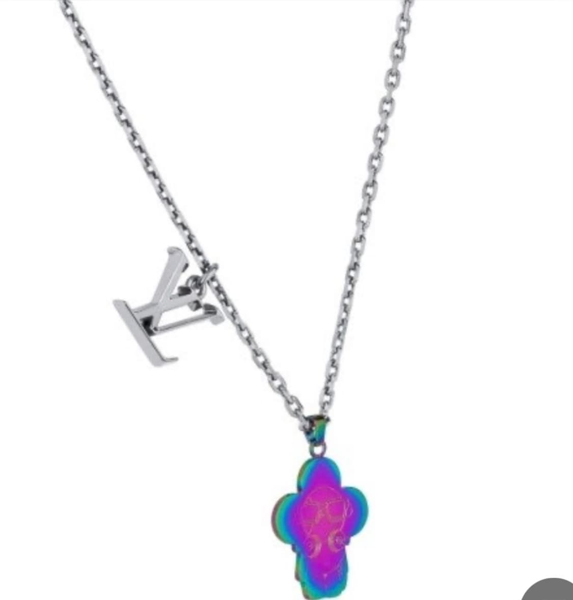 [OS] 루이비통 비비엔 사운드 프리즘 목걸이 상품이미지1