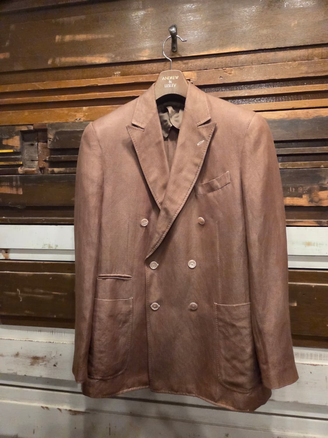 이탈리아 브랜드 HALSTON 더블브레스티드자켓  상품이미지1