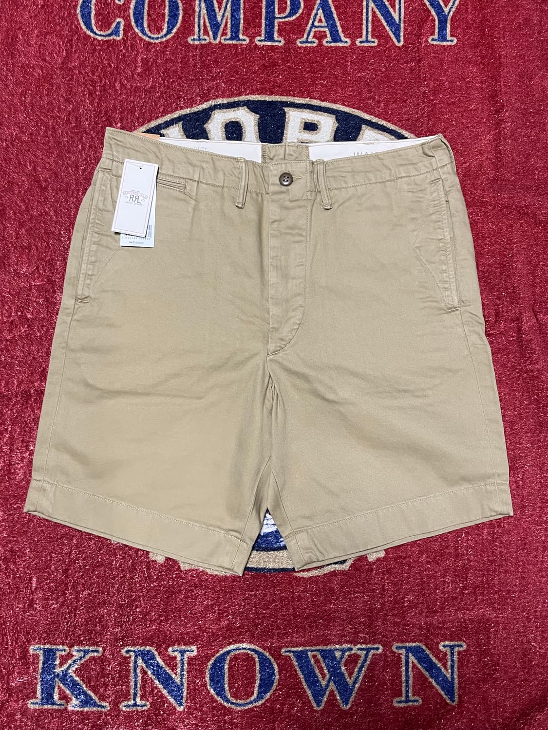더블알엘 (RRL) 오피서 치노 쇼트 반바지 상품이미지1
