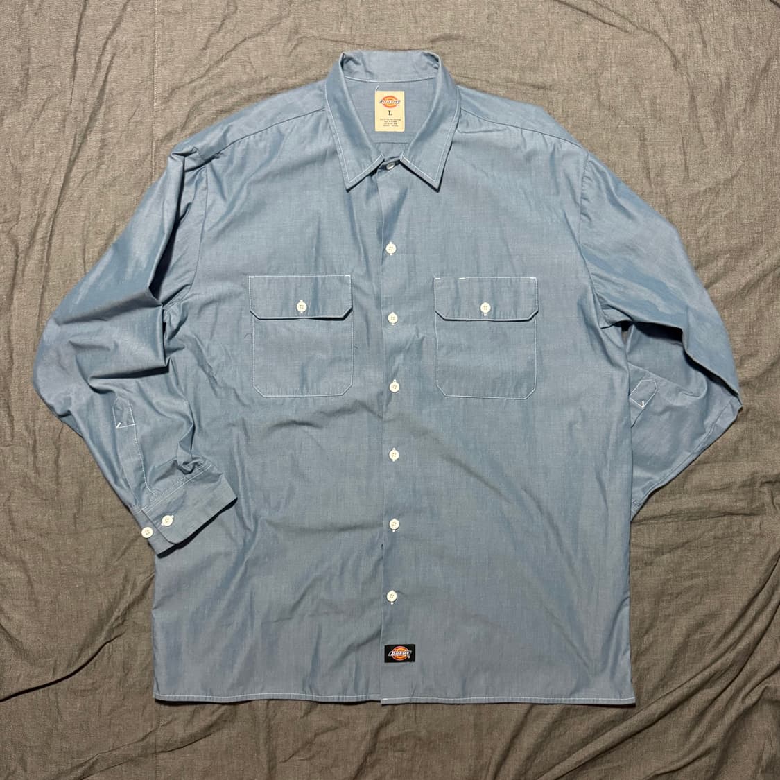 L/S Chambray Work Shirt 상품이미지1