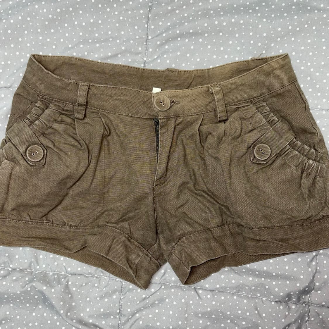 y2k 핀터 갸루 빈티지 핫팬츠 상품이미지1