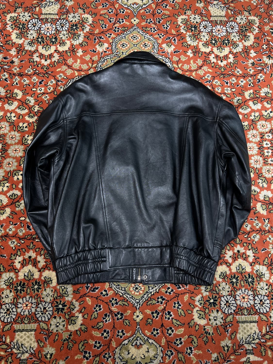 [100] 케이엔에스 빈티지 양가죽 레더자켓 상품이미지2