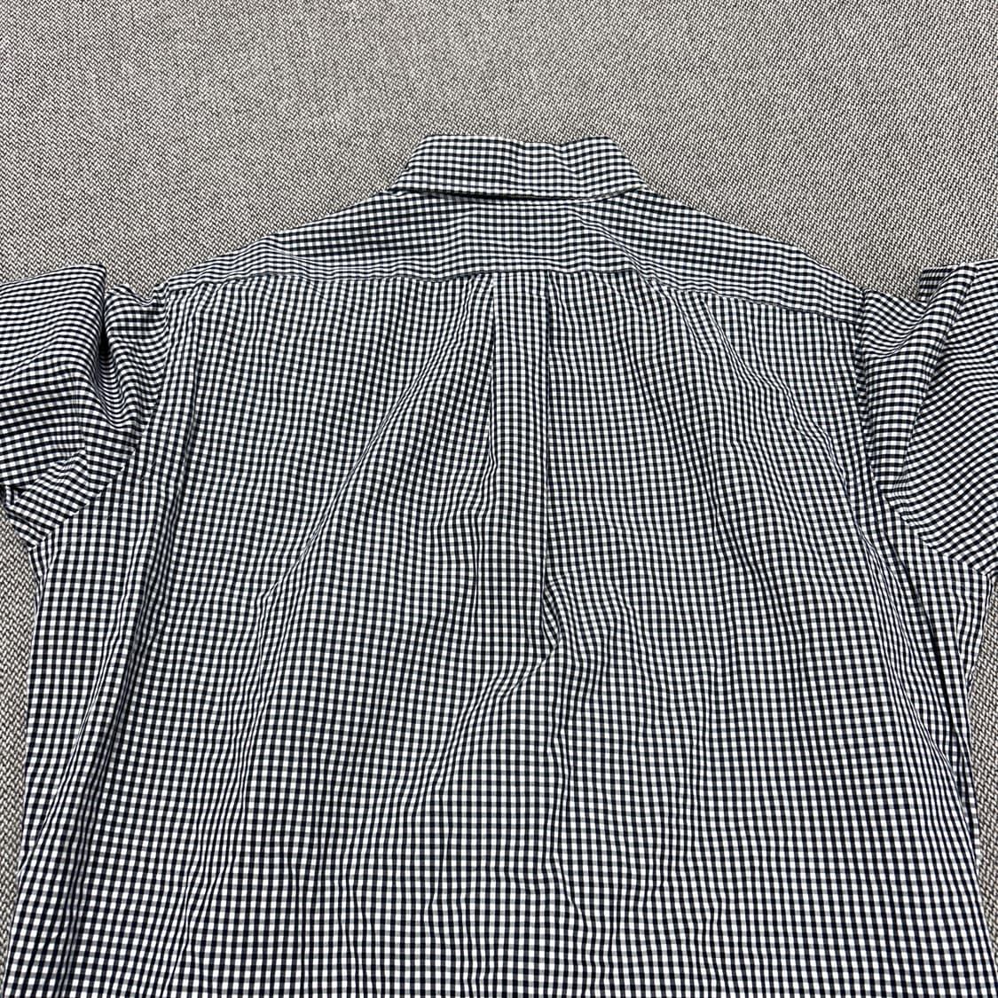 폴로 검흰 잔체크 반팔셔츠(M) 상품이미지5