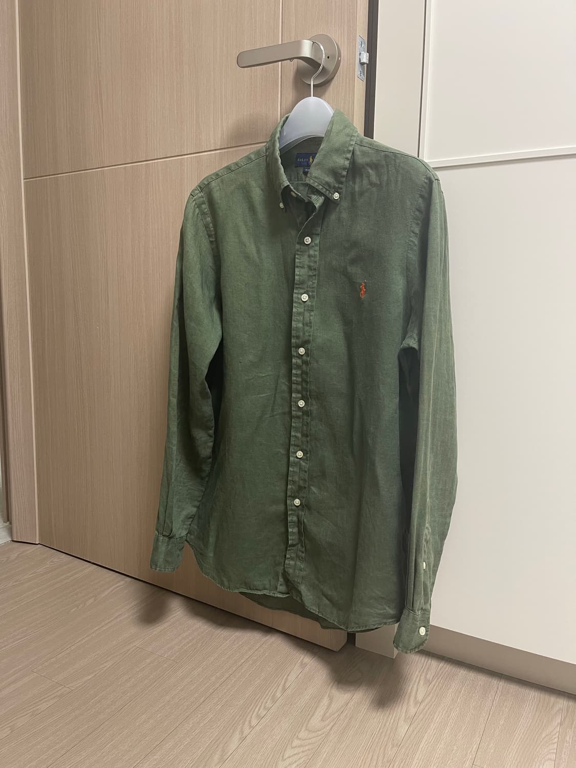 폴로 (Polo) 린넨셔츠 클래식핏 S 상품이미지1