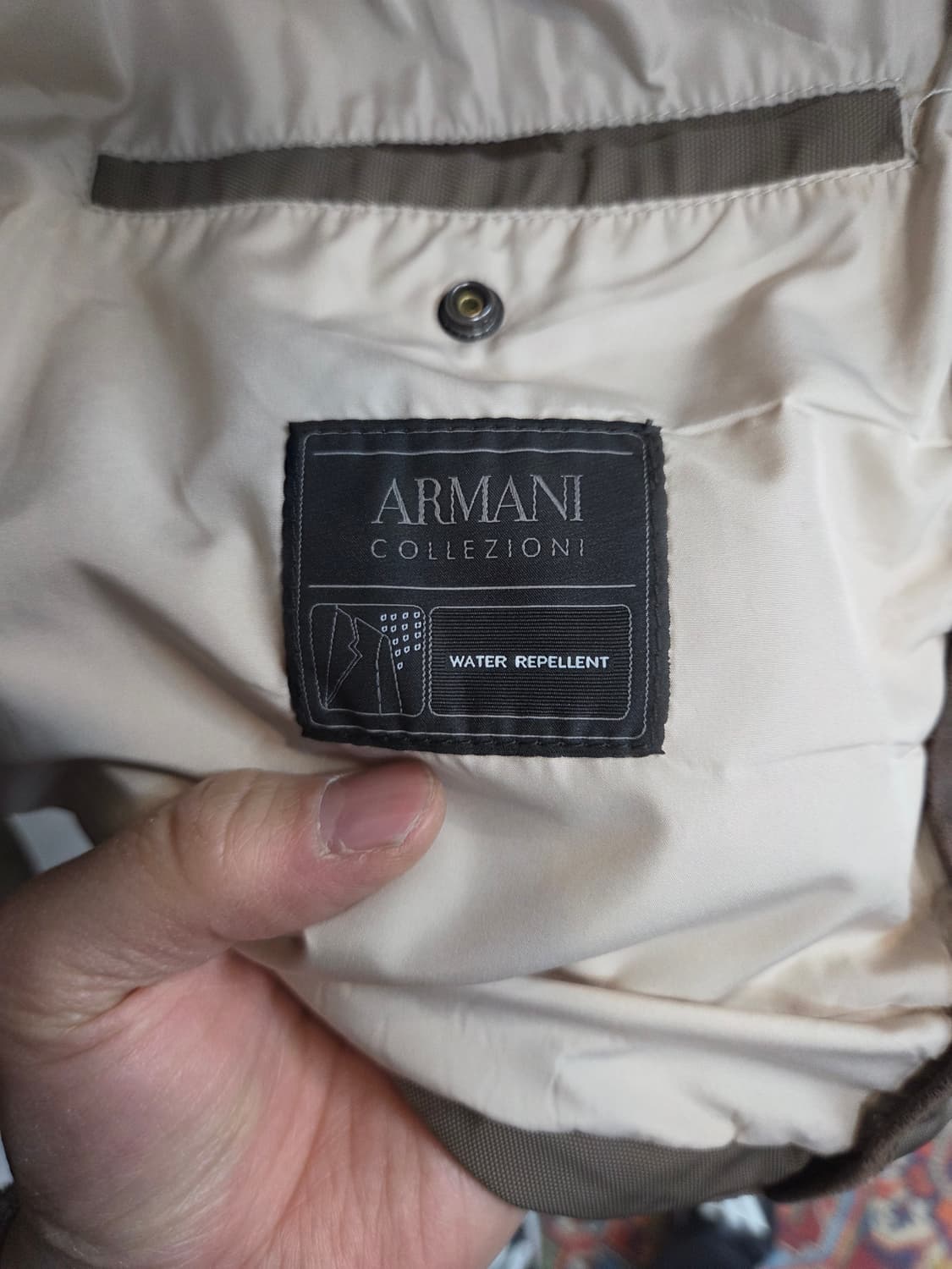 아르마니 꼴레지오니 엘보우 패치 가죽 디테일 자켓 m L 상품이미지8