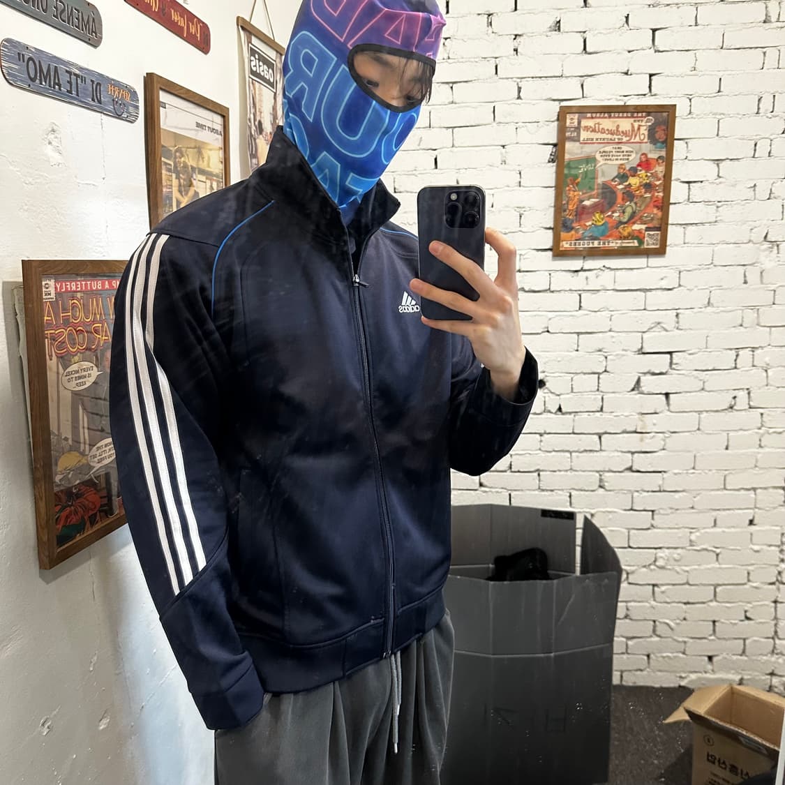 아디다스 삼선 트랙탑 져지 상품이미지1