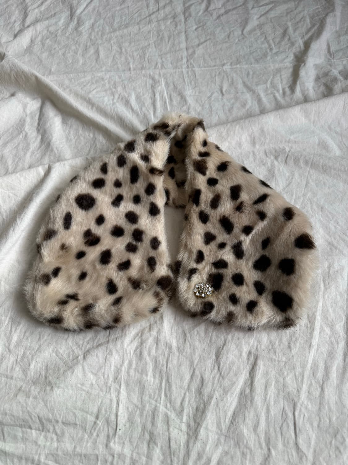 라떼갸루 호피 퍼 카라  상품이미지4