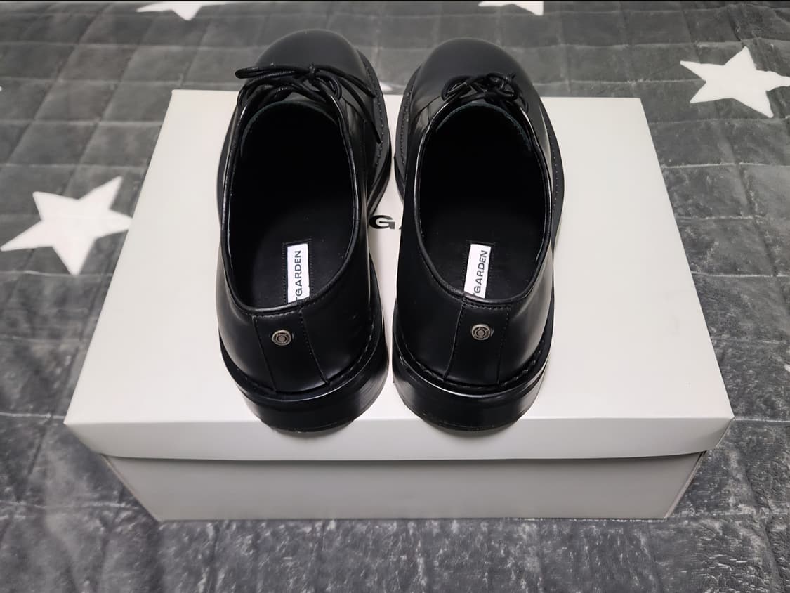 로스트가든 포릭 더비슈즈 블랙 (255) 상품이미지2