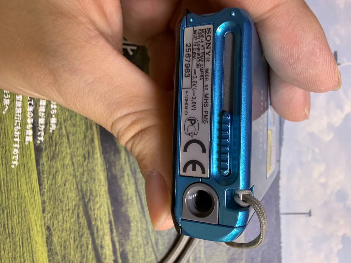 Sony bloggie mhs-pm5 소니 빈티지 캠코더 디카 상품이미지6