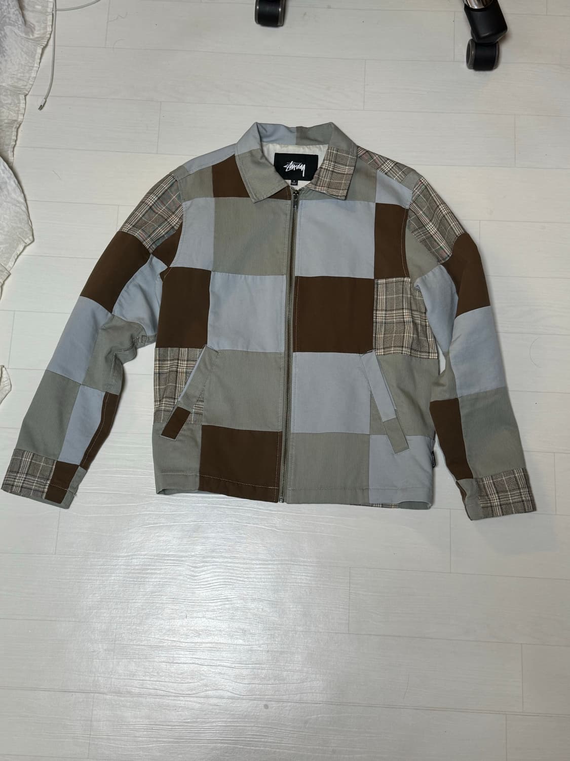 스투시 패치워크 자켓 상품이미지1