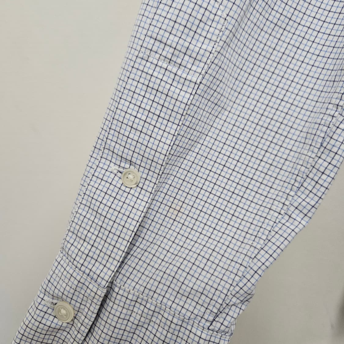 폴로 옥스포드 체크 셔츠 커스텀핏 M 95 상품이미지5