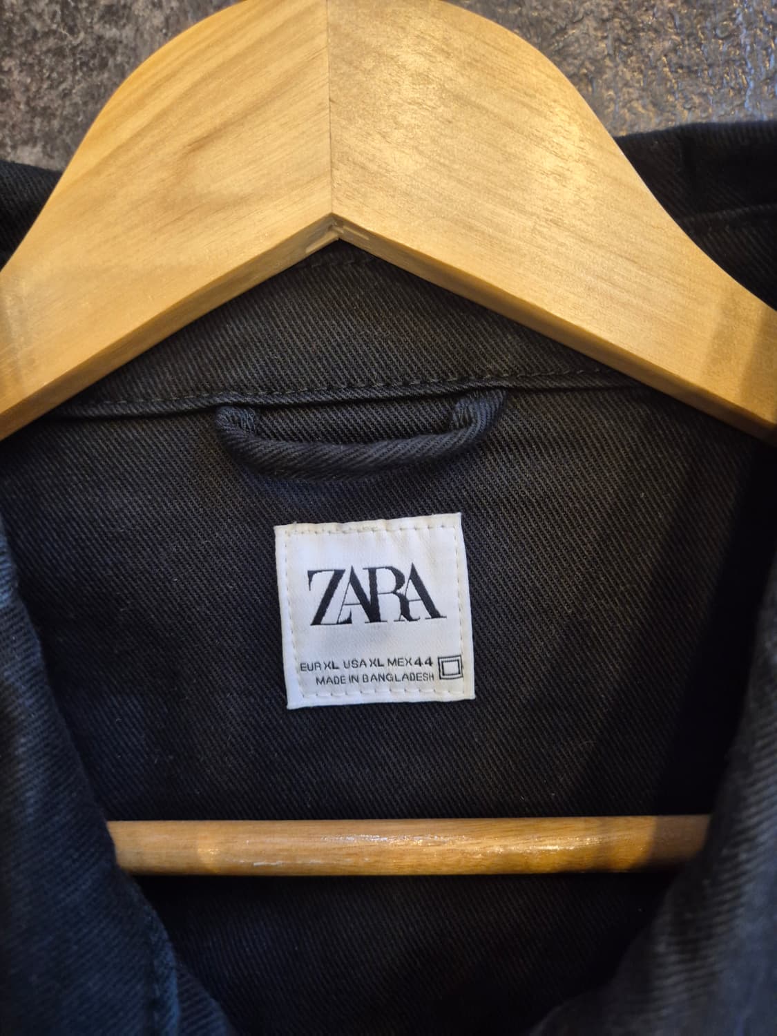 자라 유틸리티 포켓 오버핏 집업자켓 블랙 XL 상품이미지4