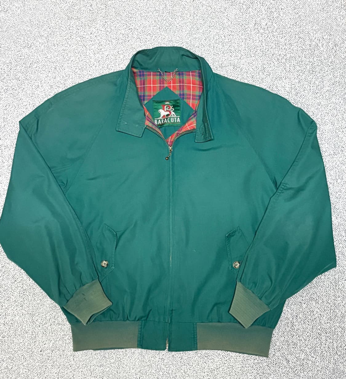 90s 빈티지 바라쿠타 G9 헤링턴 자켓 레이싱그린 상품이미지1
