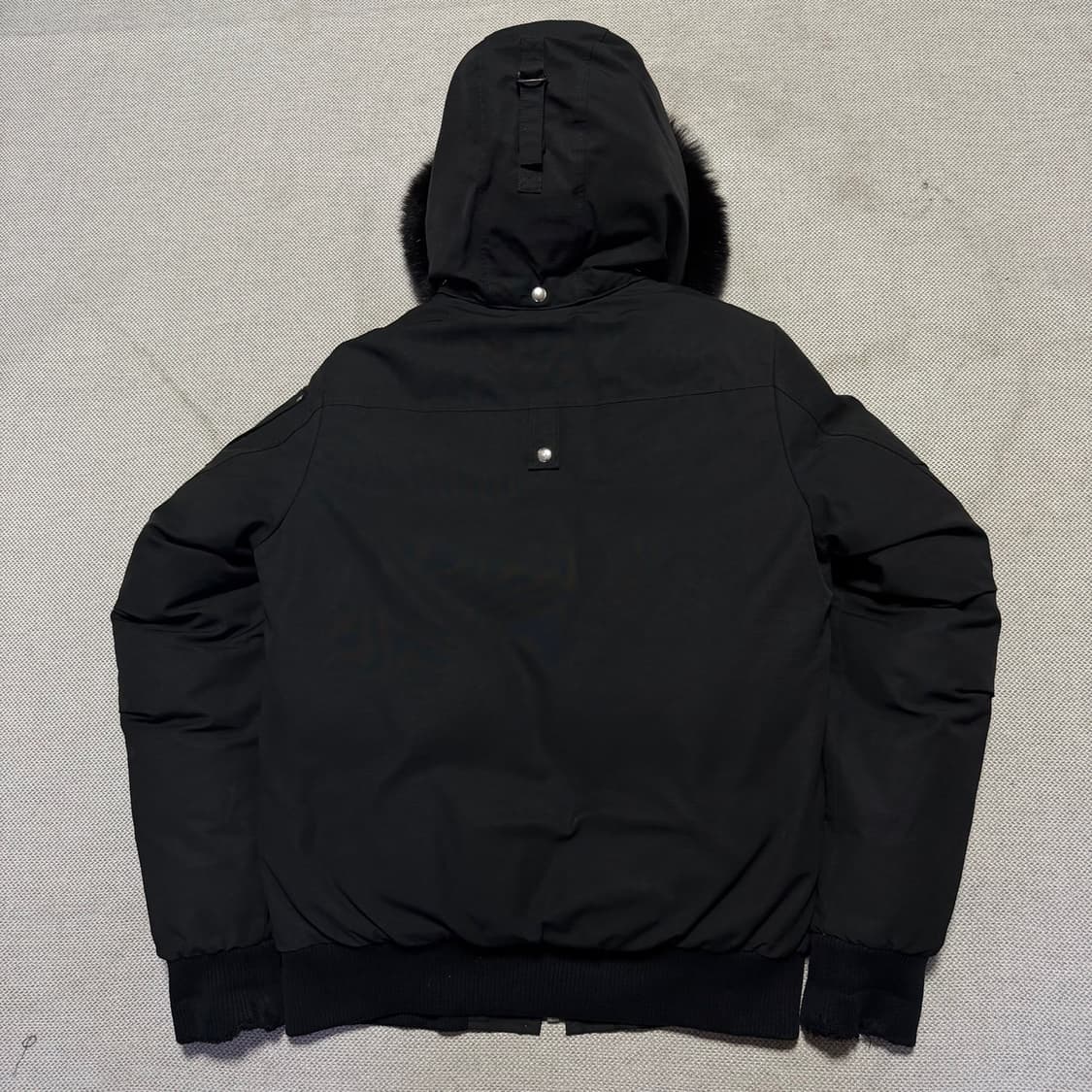 무스너클 발리스틱 봄버 블랙 폭스 퍼 블랙 (오케이몰 정품) 상품이미지10