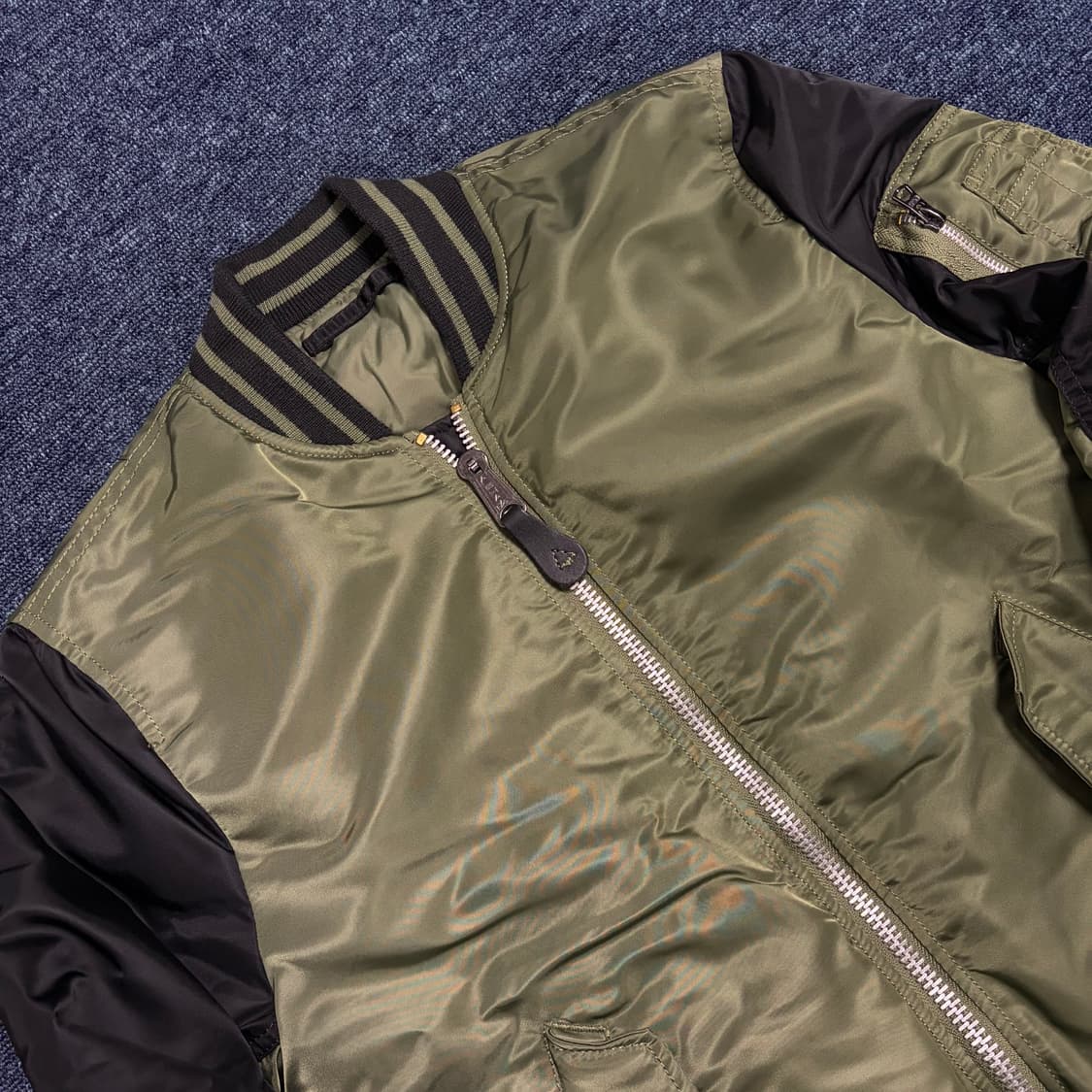 알파인더스트리 리버시블 MA-1 플라이트 자켓 상품이미지3