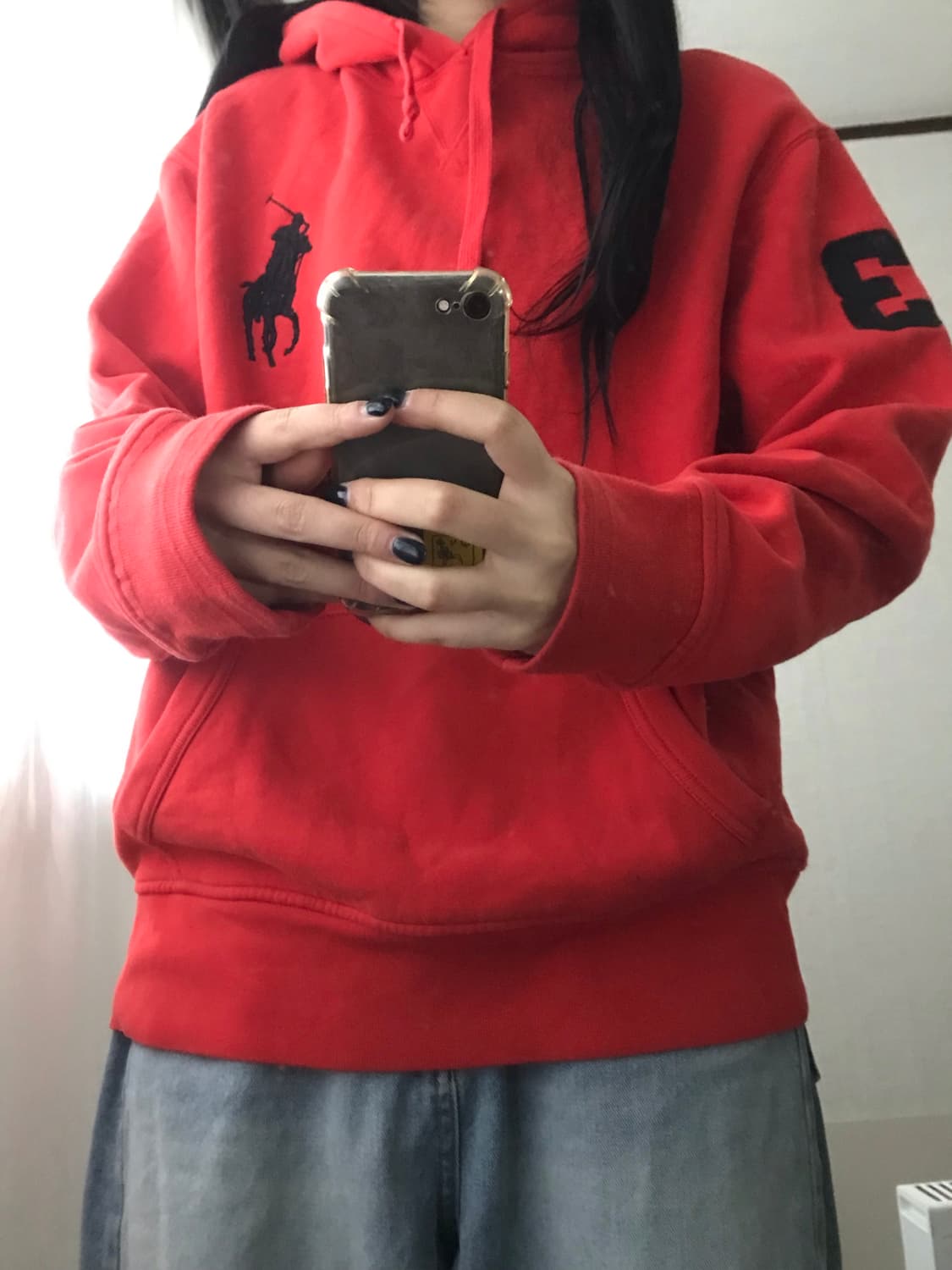폴로 레드 빅포니 후드티 상품이미지6