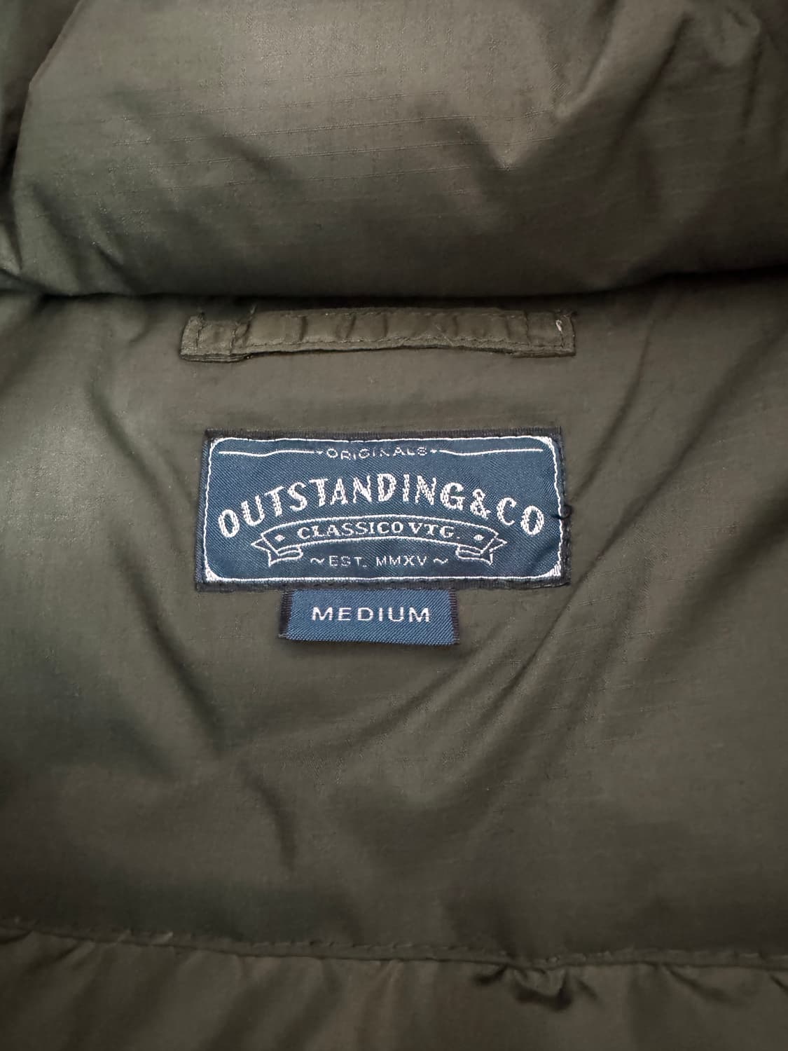 아웃스탠딩 카리코람 패딩 M 구스다운 상품이미지3