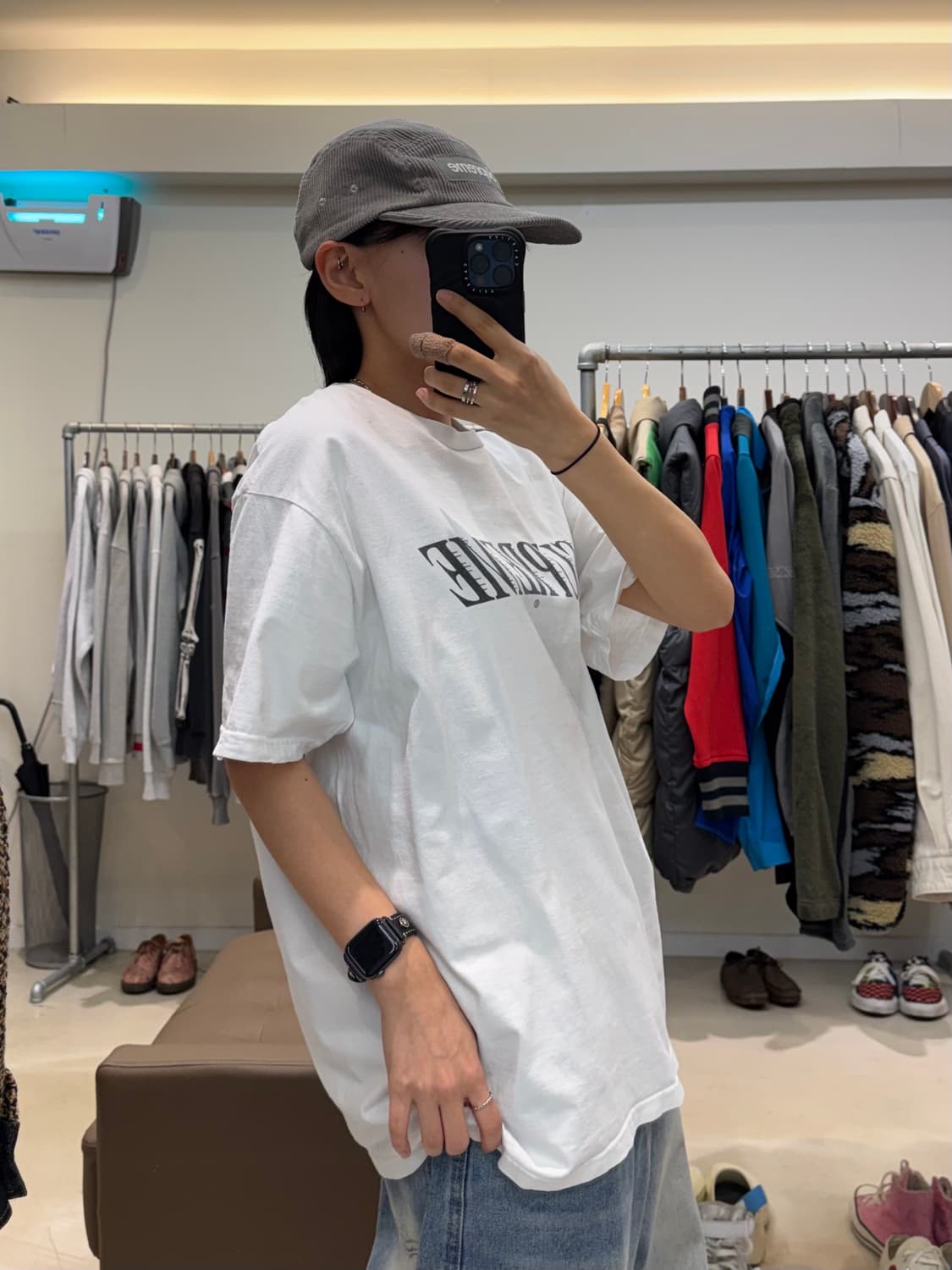 슈프림 슬랩 샷 반팔 티셔츠 상품이미지5