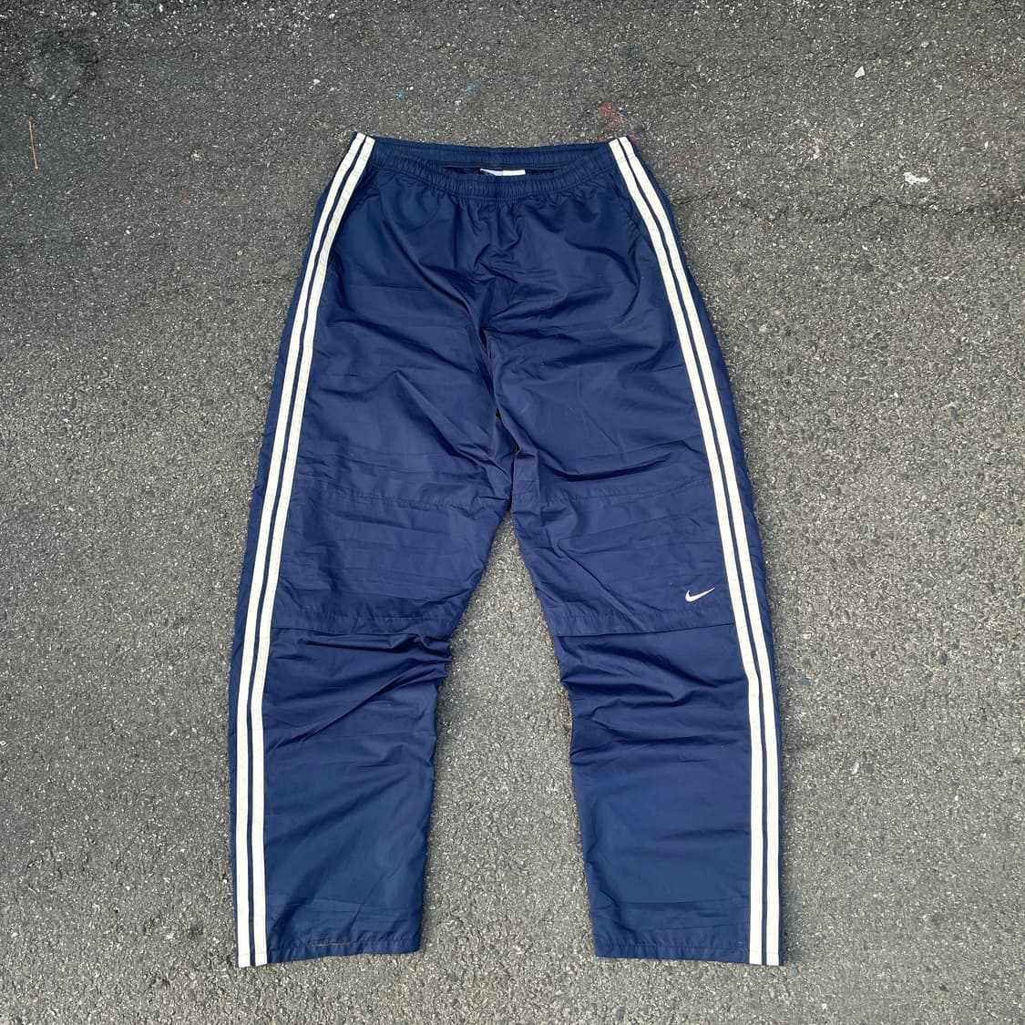 00s 나이키 와이드 사이드라인 트랙팬츠 올드스쿨 팬츠 XXL 상품이미지2