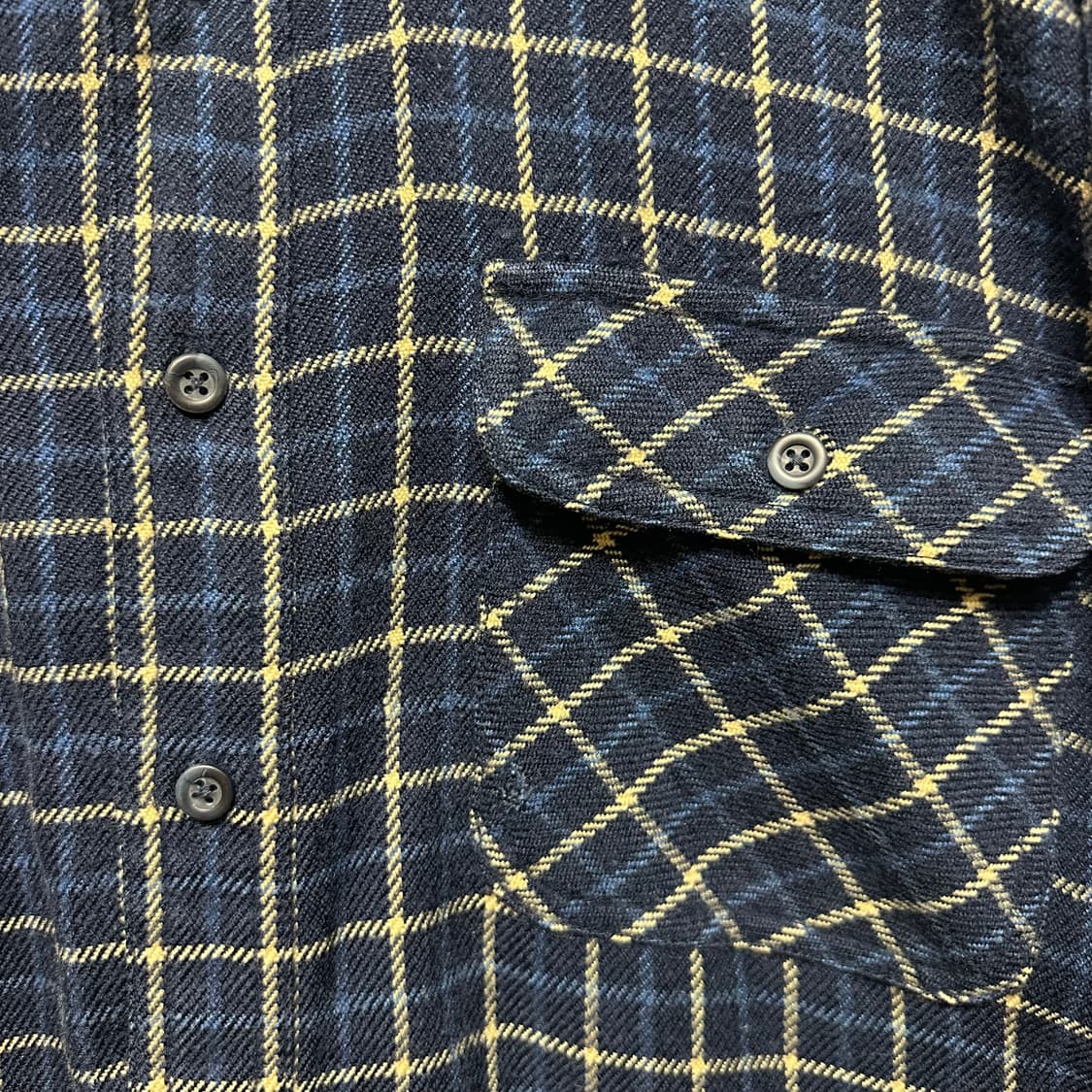 유니클로 플란넬 체크 셔츠 상품이미지5