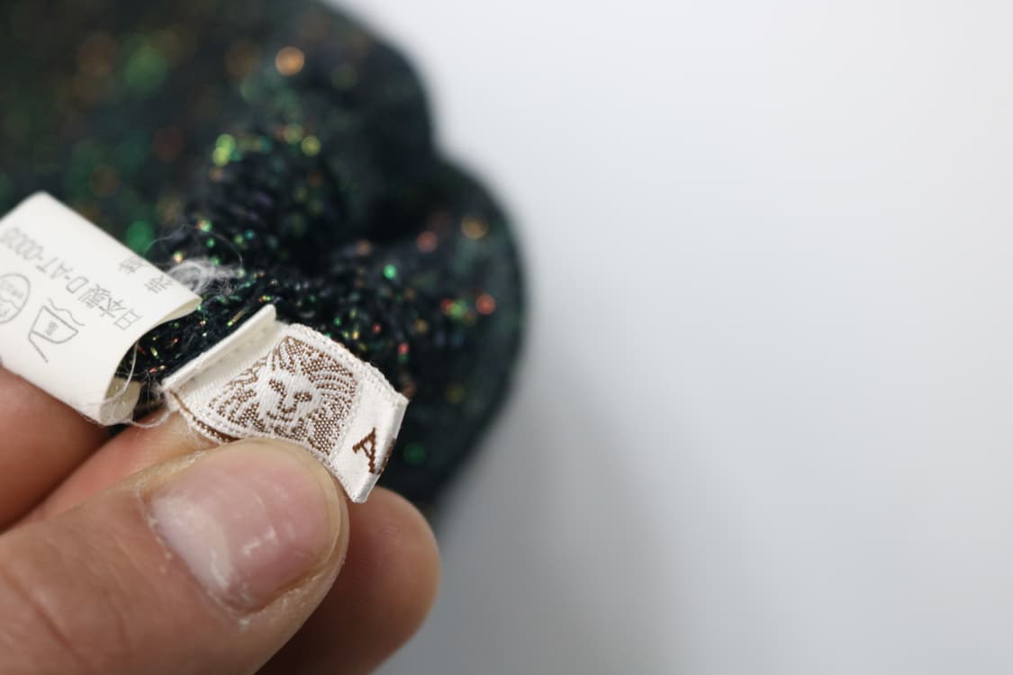 앤클라인 ANNE KLEIN 빈티지 글리터 메탈릭 니트 슬리브리스 베스트 상품이미지7