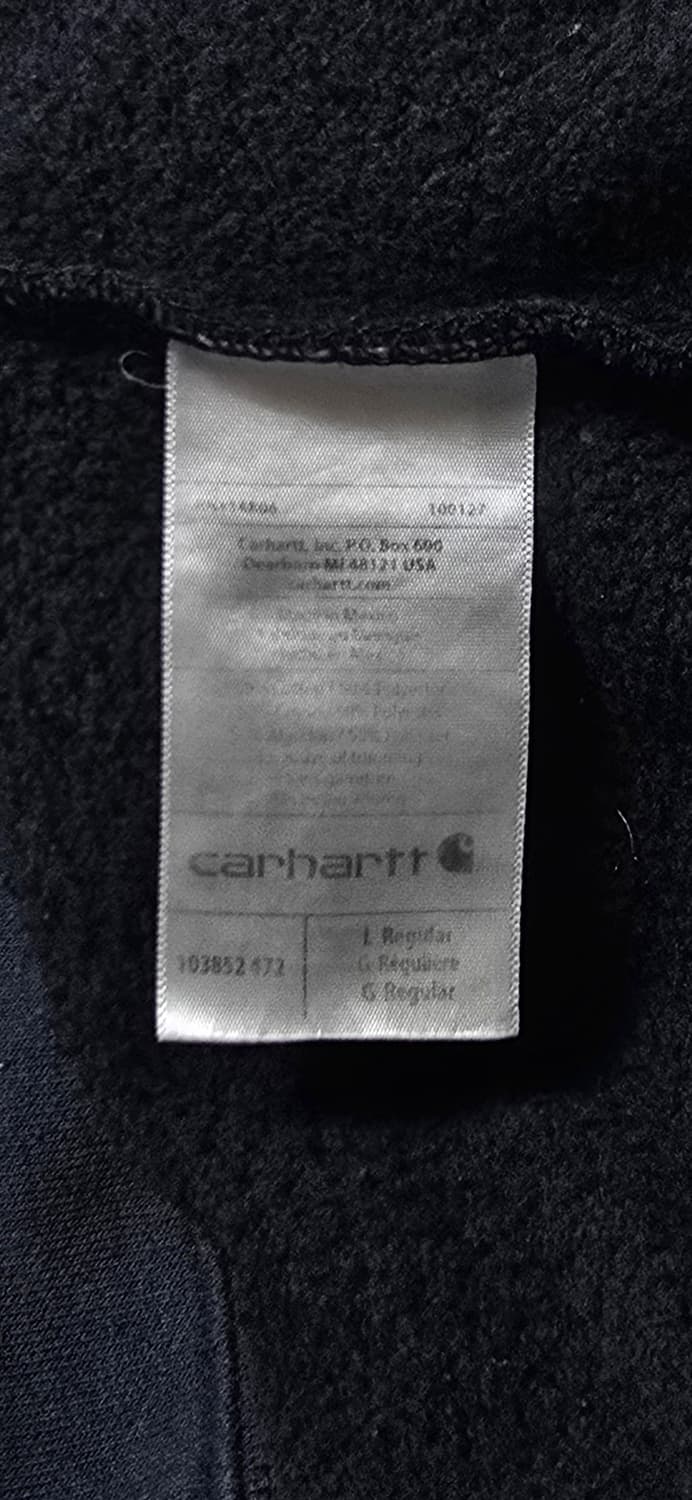 칼하트 포켓 맨투맨 네이비 L 상품이미지4