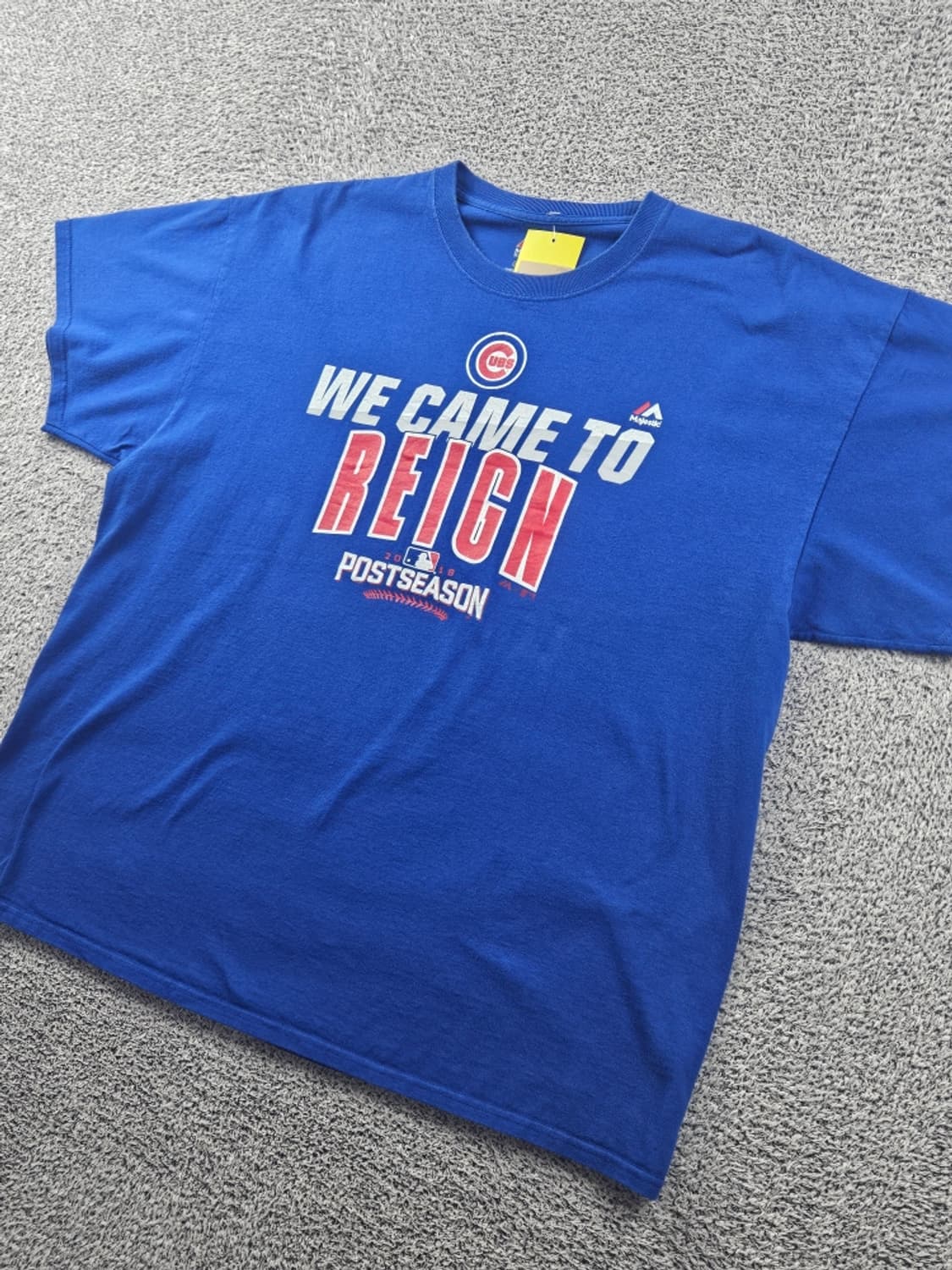 마제스틱 시카고 컵 포스트 시즌 반팔 티셔츠 ( XL ) / 11439 상품이미지4