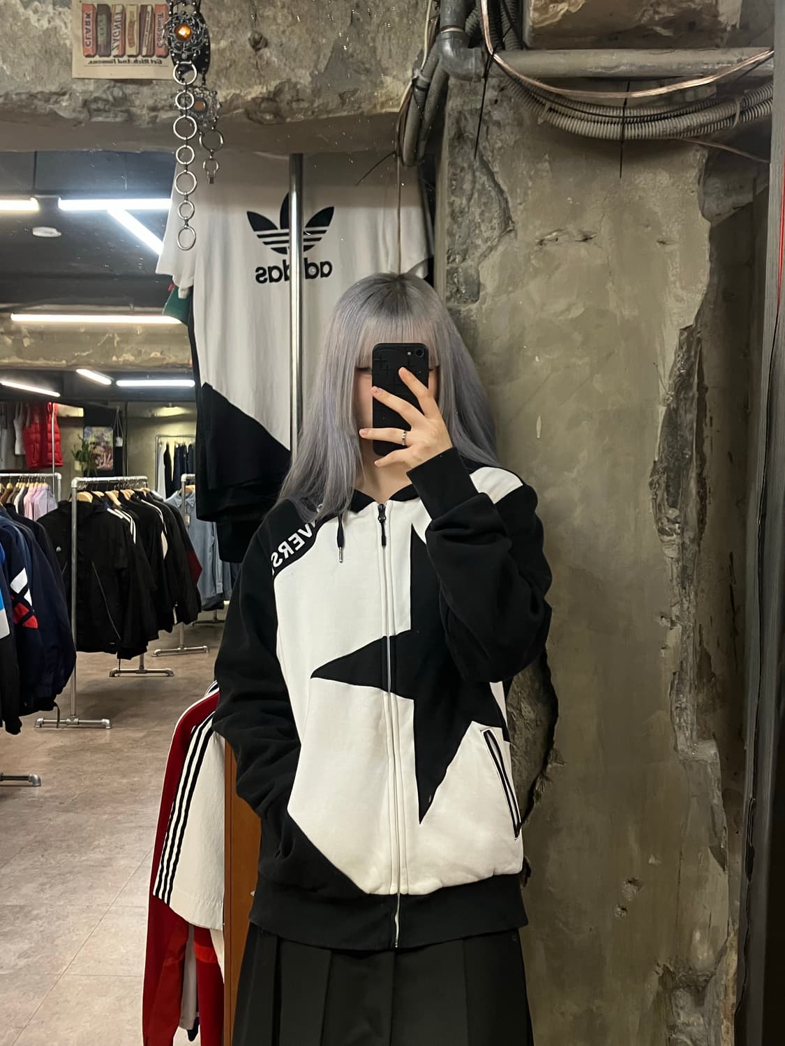 컨버스 후드집업 블랙 100  #csz2506 상품이미지2