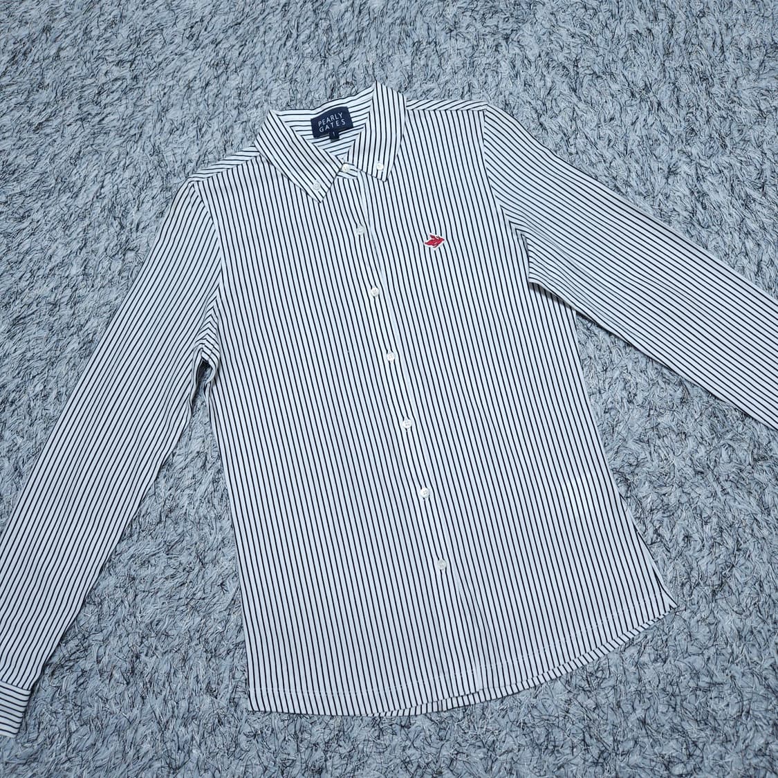 파리게이츠) 95(1) 여자 스트라이프 셔츠남방 / 왕눈이샵 상품이미지2