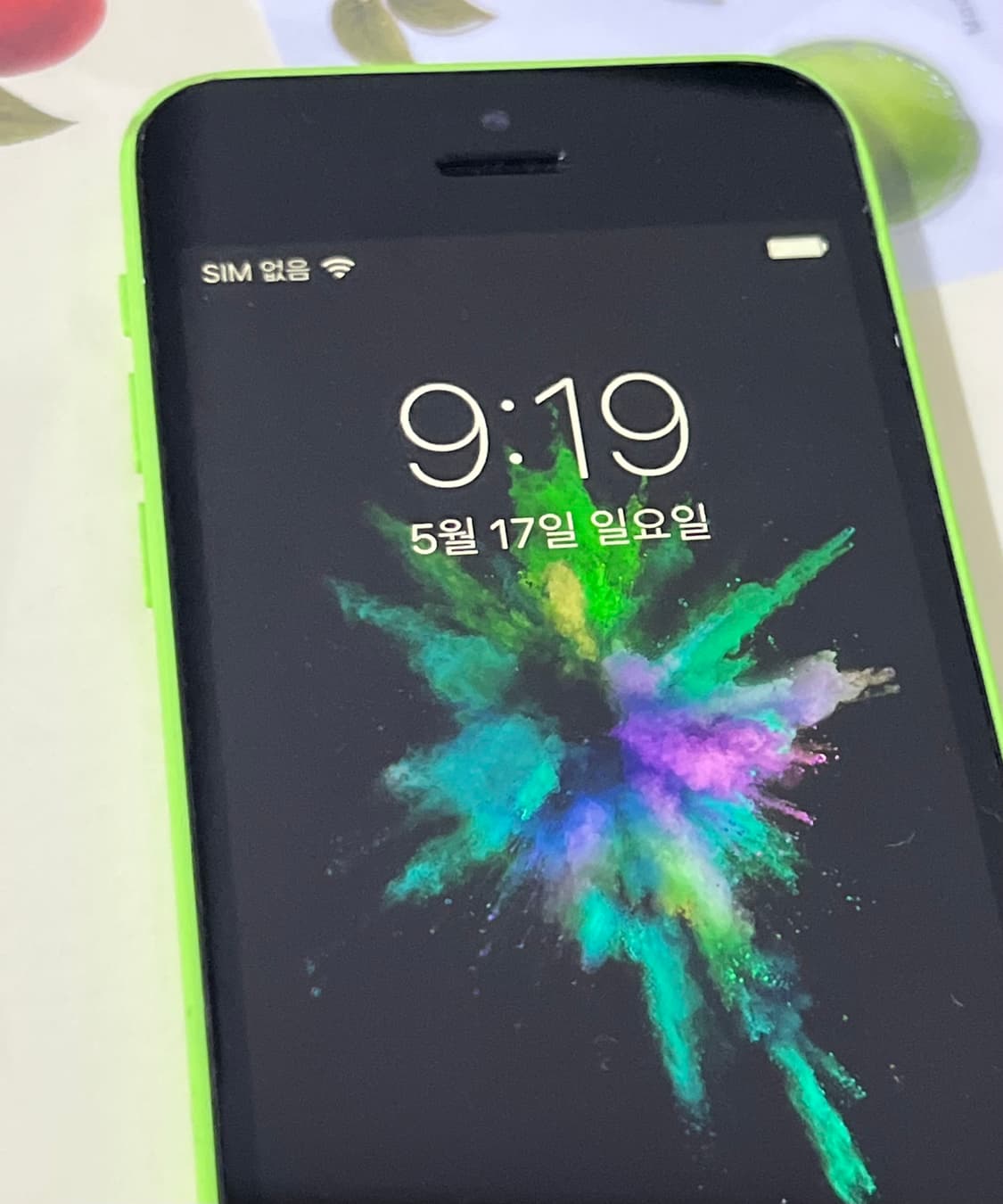 iphone 5c green 16gb 상품이미지2