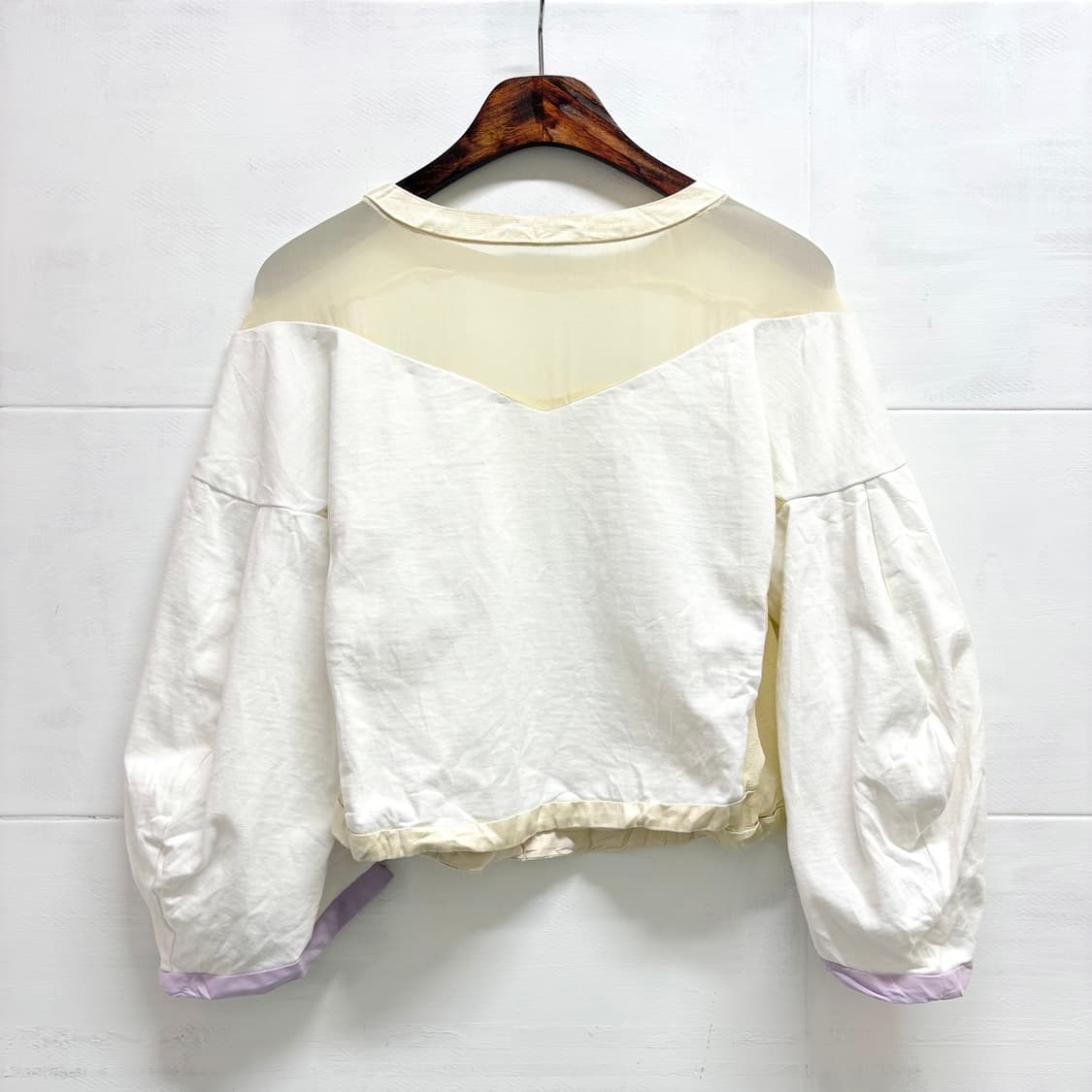 UNDERCOVER 언더커버 실크 시스루 스웻 맨투맨 Made in JA 상품이미지10