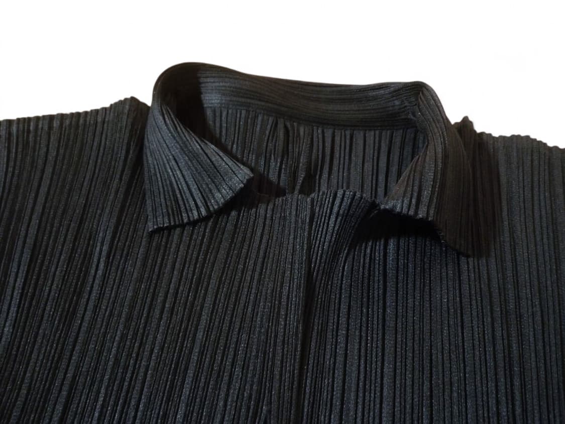 이세이 미야케 플리츠 플리즈 블라우스 블랙 3 상품이미지4