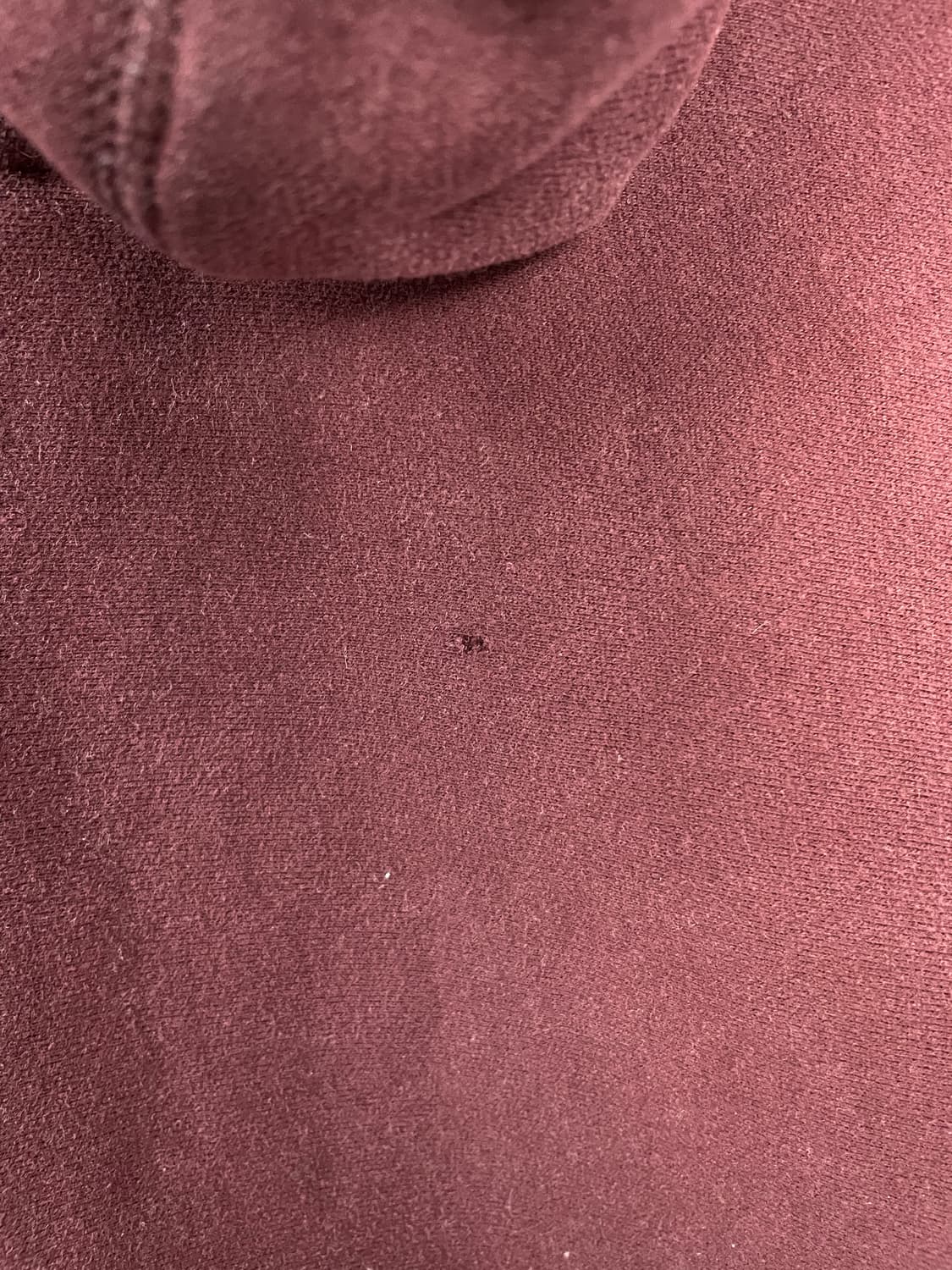 아베크롬비 순록로고 버건디 후드집업 H1668 상품이미지8