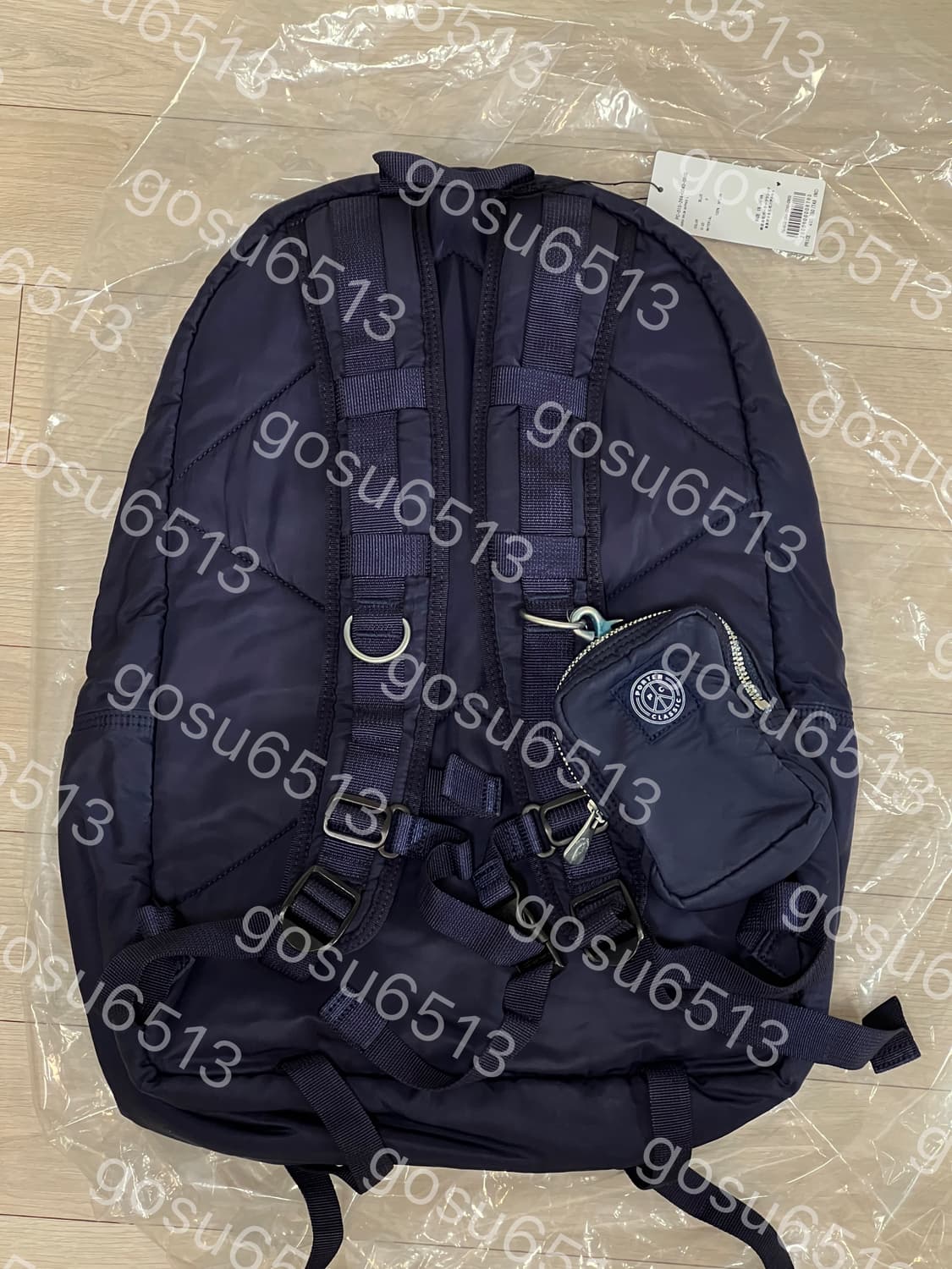 포터 클래식 슈퍼 나일론 데이팩 블루 상품이미지3