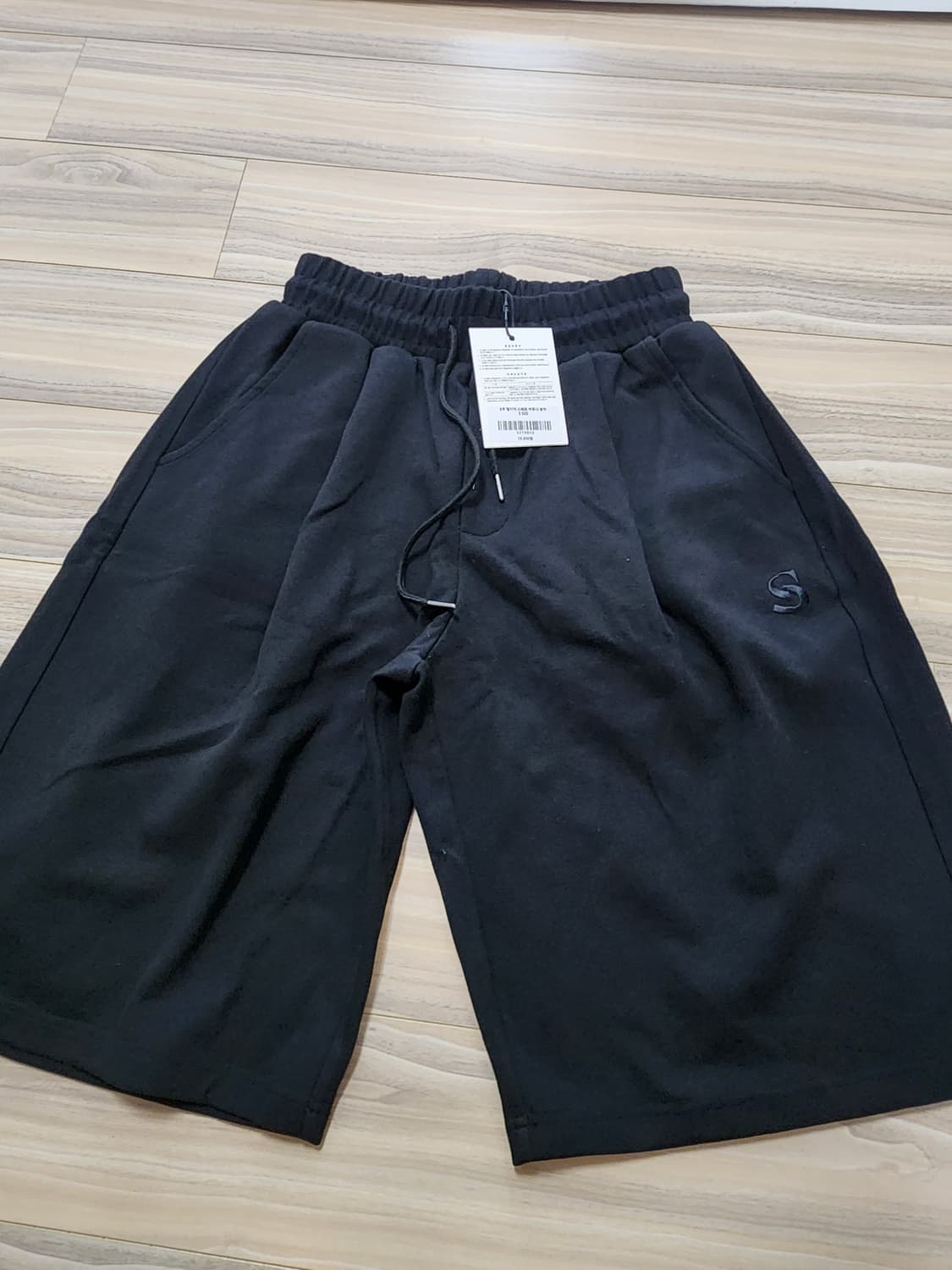 세븐셀라버뮤다팬츠반바지블랙 상품이미지1