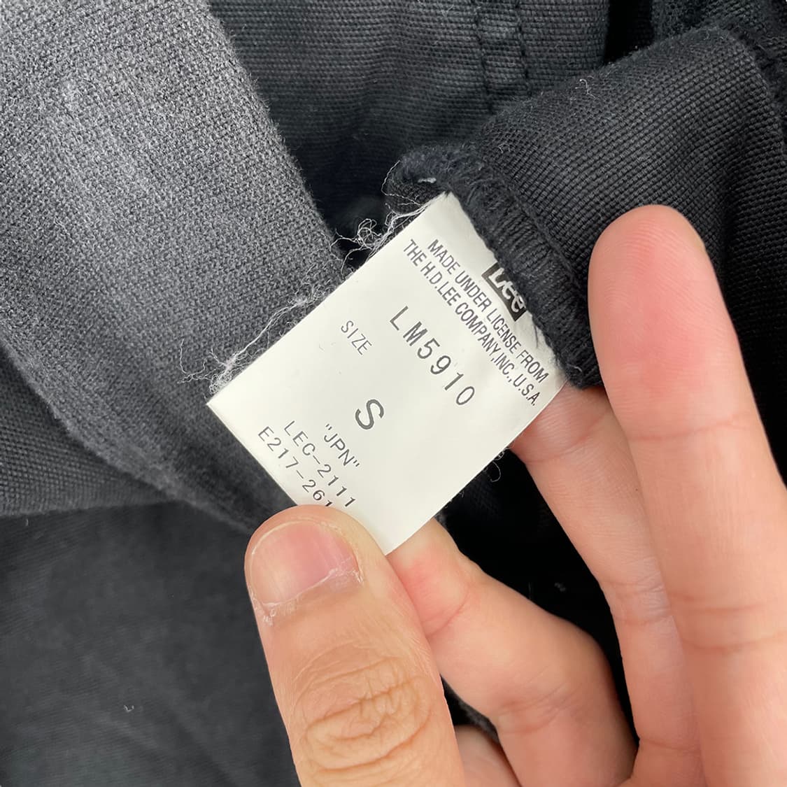 리 패치 로고 퍼티그 팬츠 상품이미지8