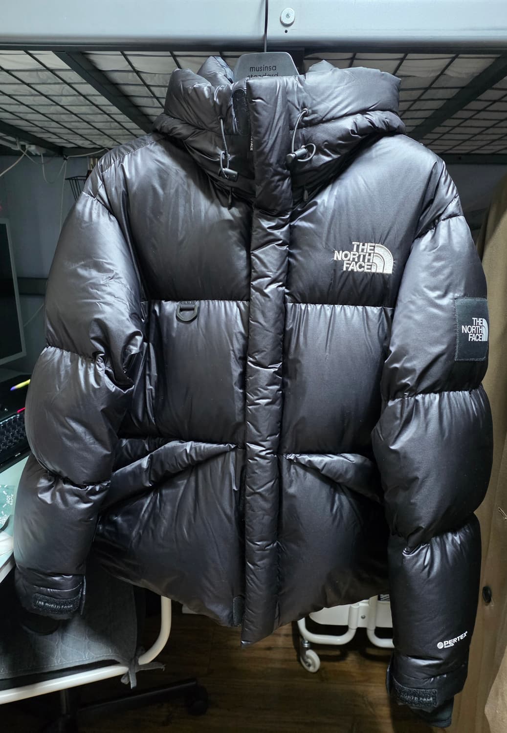 노스페이스 RDS 퀸텀 엘버린 패딩 블랙 (L) 상품이미지2