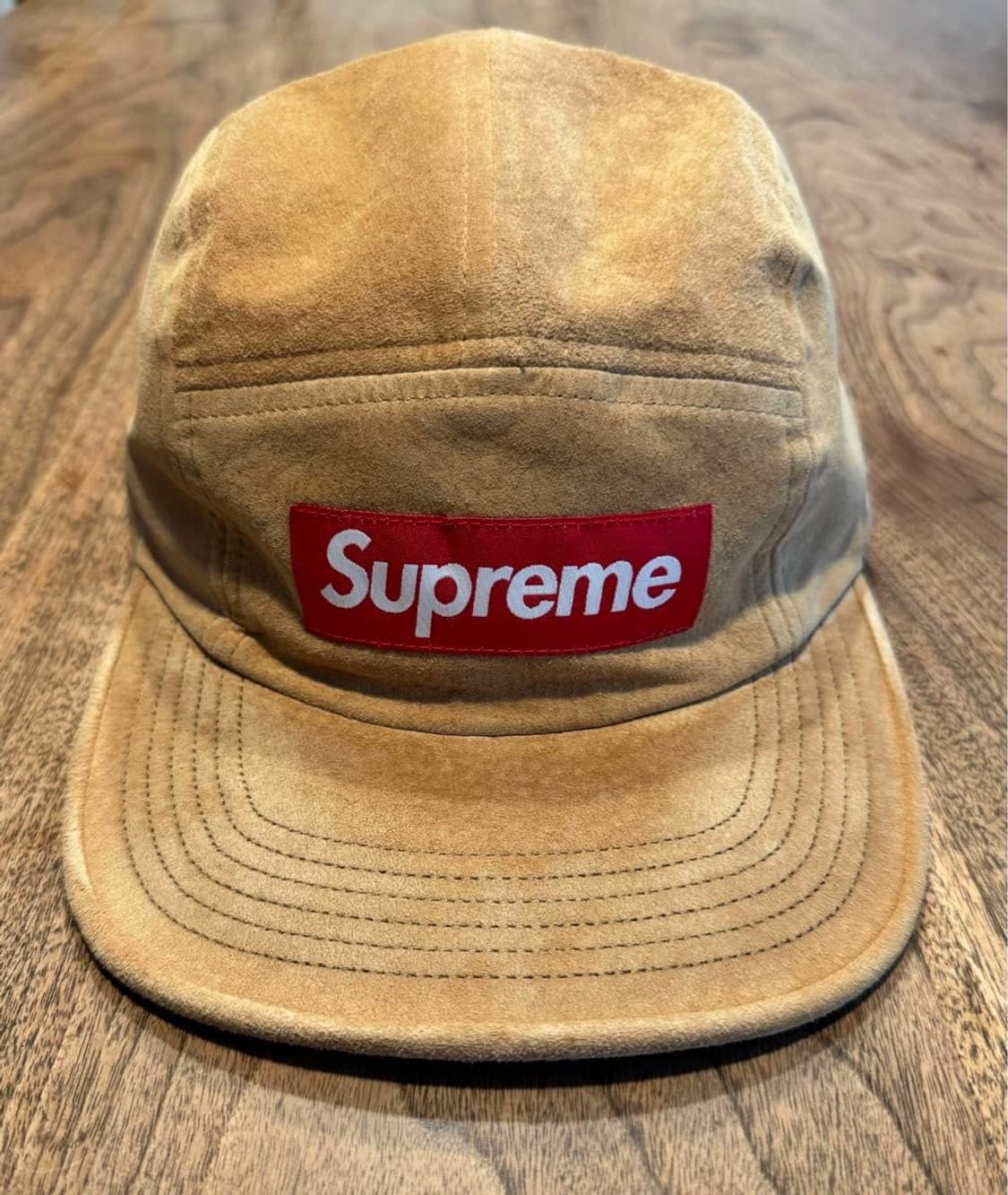 슈프림 스웨이드 캠프캡 스웨이드 17ss 상품이미지1