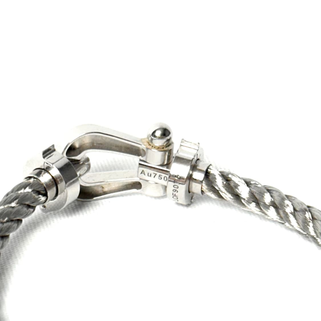 [S급/L] 프레드 포스텐 화이트골드 브레이슬릿 팔찌 라지 상품이미지3