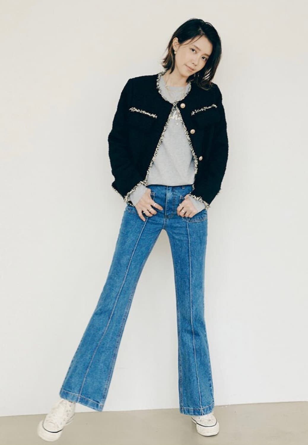 트위드 자켓 상품이미지2