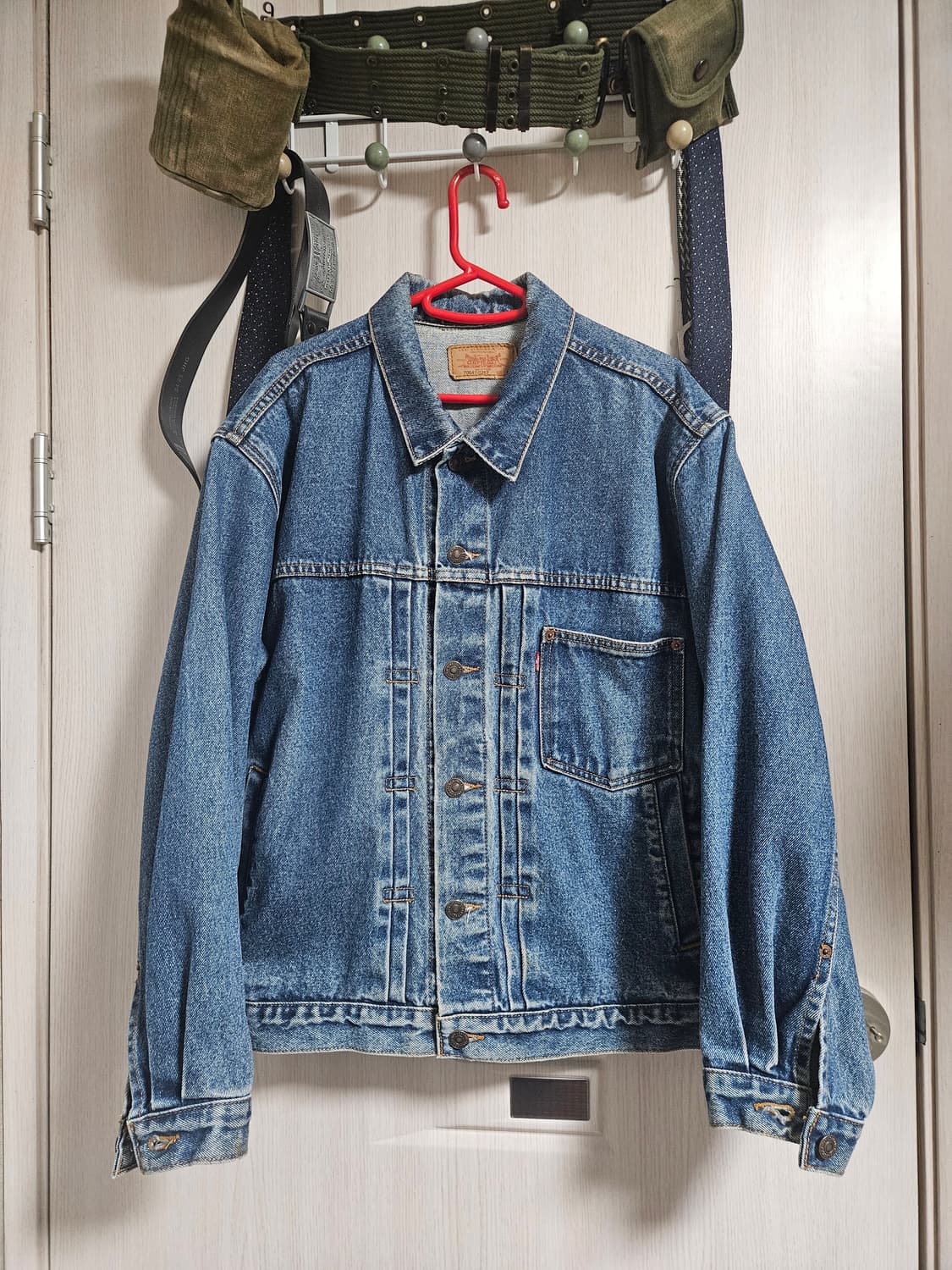 90s 1세대 1st 리바이스 데님 트러커 자켓 levis 상품이미지1