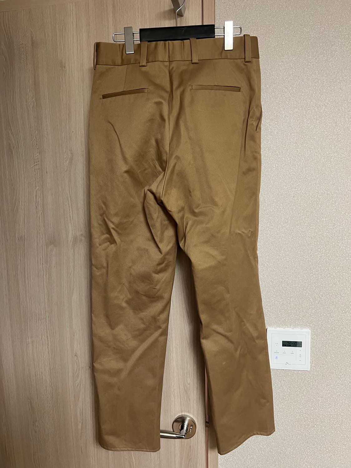 [48] 16fw 발렌시아가 팬츠 베이지 상품이미지2