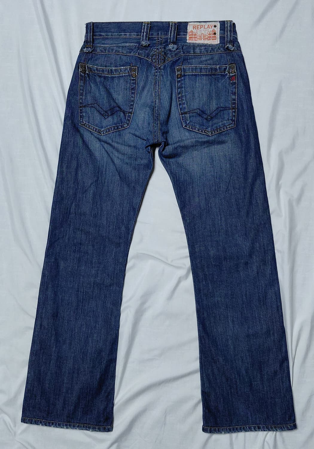리플레이(REPLAY) 빈티지 워싱 데님 청바지 (29x32) 상품이미지7